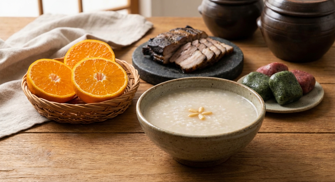 쉰다리와 제주 특산물