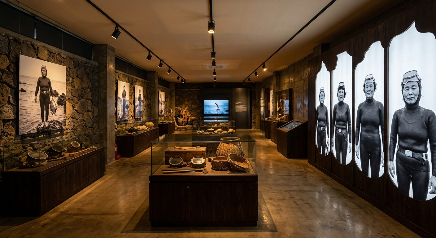 해녀박물관 전시 공간