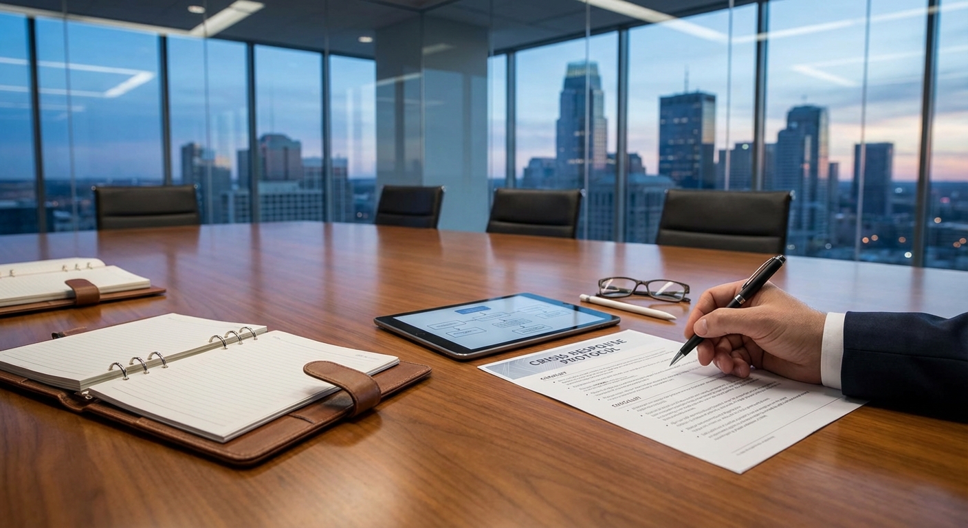 위기 관리 체크리스트