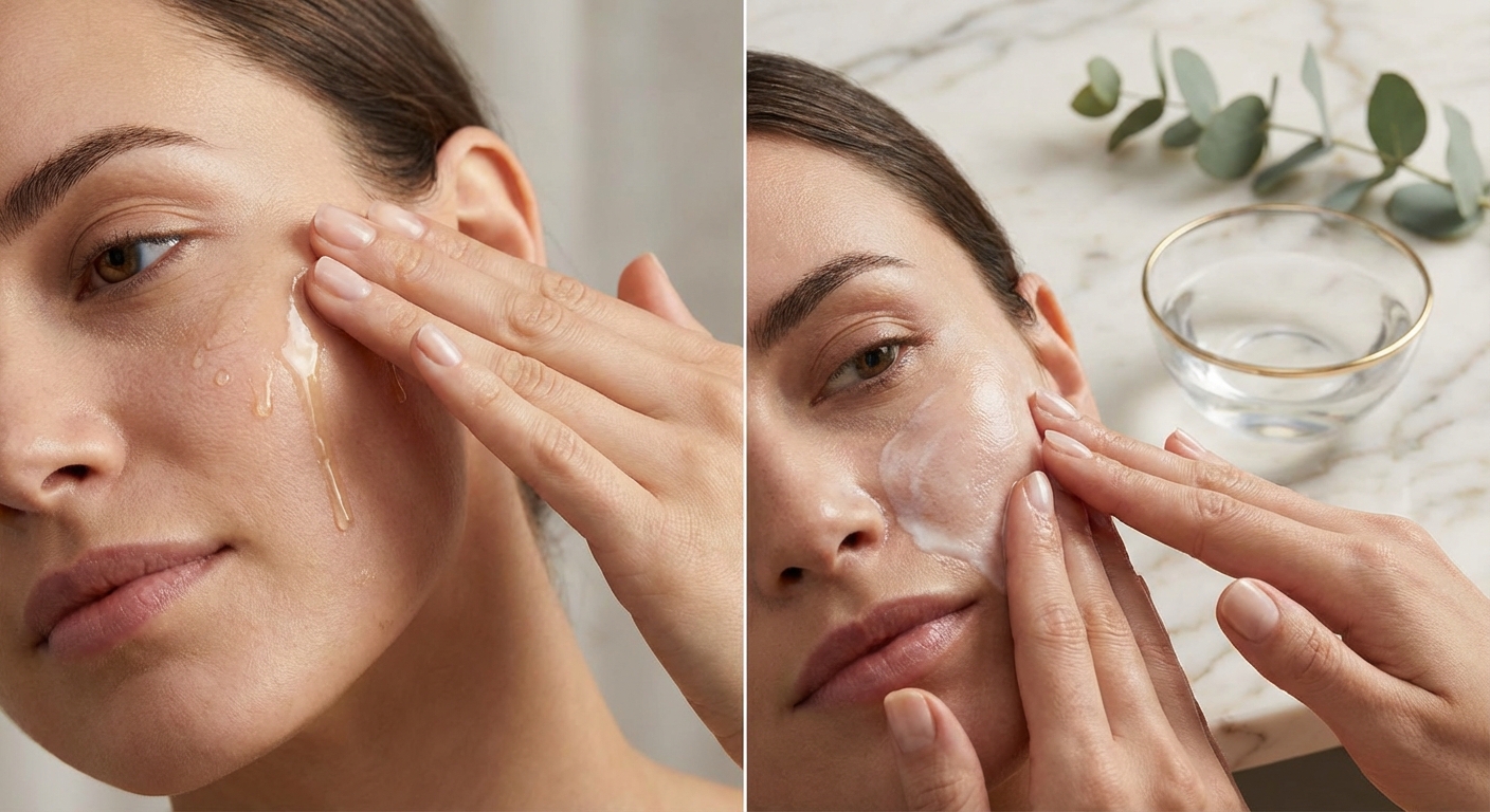 클렌징 오일 유화 시점, 언제가 베스트일까? 피부 타입별 완벽 가이드