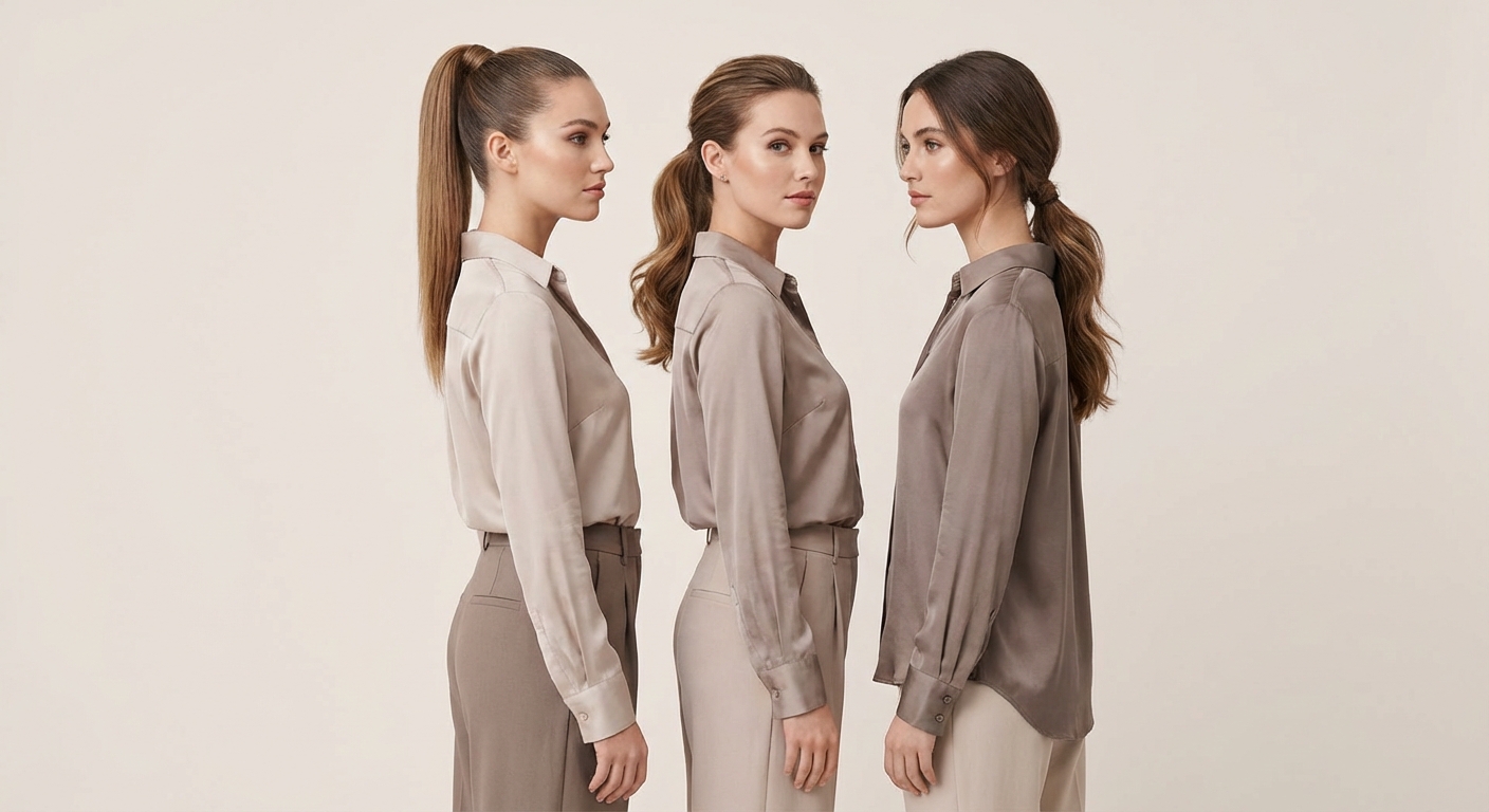 머리 묶는 높이가 바꾸는 당신의 분위기, 헤어스타일 완성 가이드