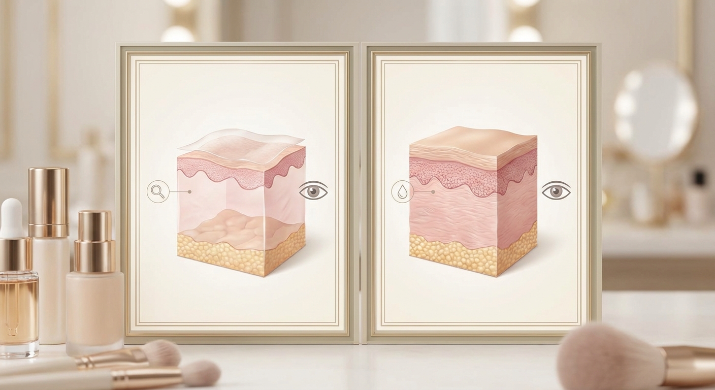 눈가 전용 크림이 따로 있는 이유, 피부과학으로 풀어보기