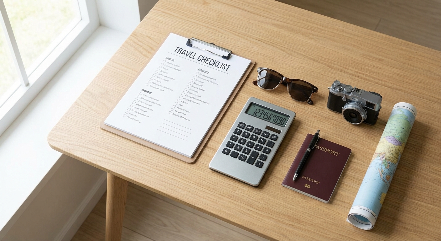 여행 체크리스트와 계산기