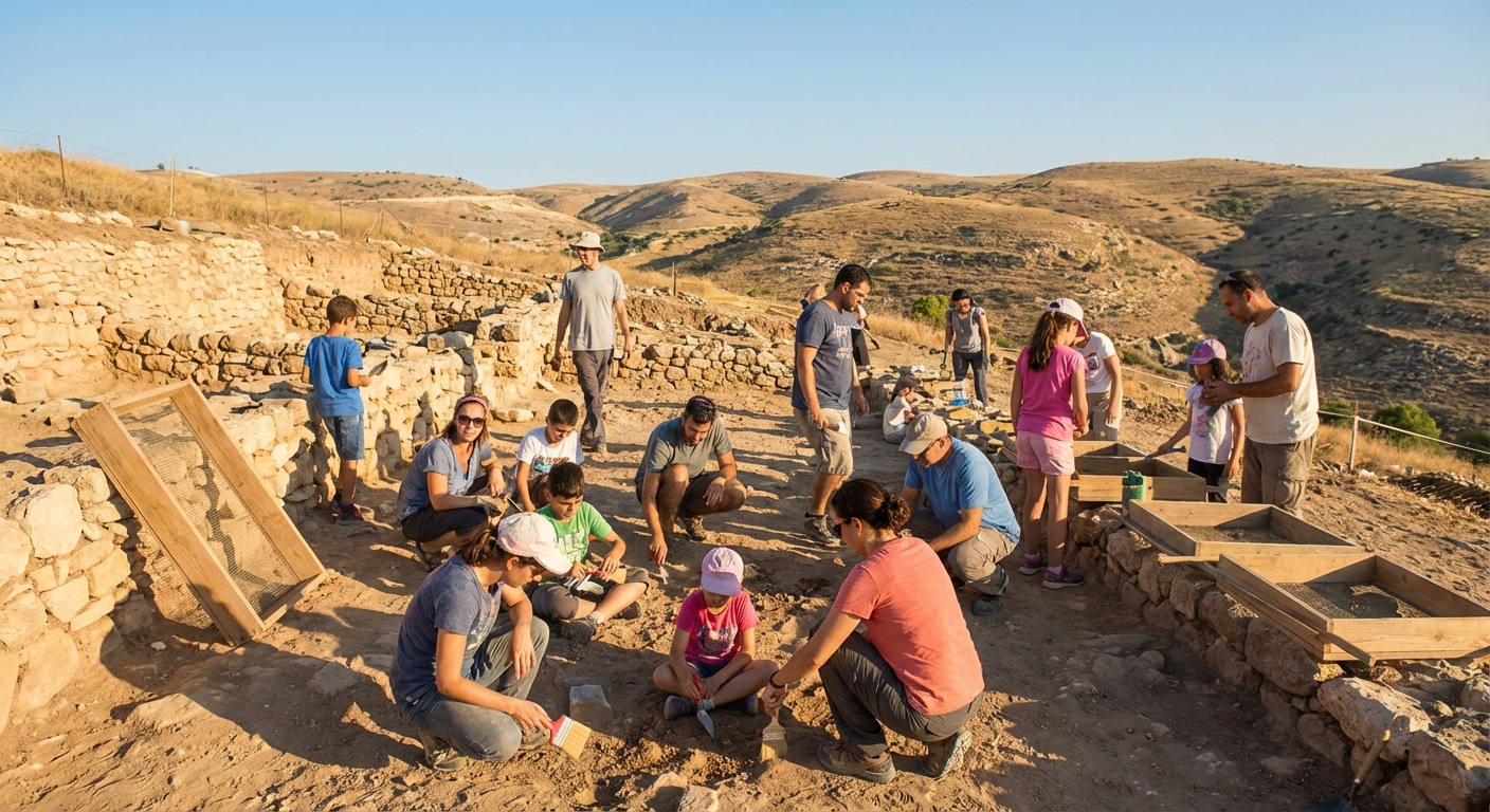 야외 발굴 체험장