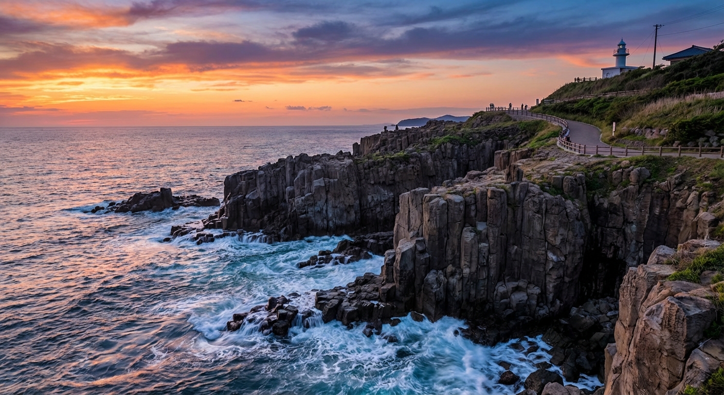 도진보 해안 절벽