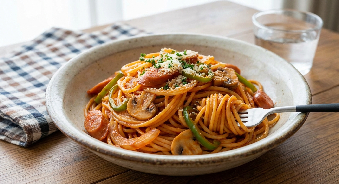 집에서 즐기는 나폴리탄 스파게티 만들기, 일본식 케첩 파스타의 매력