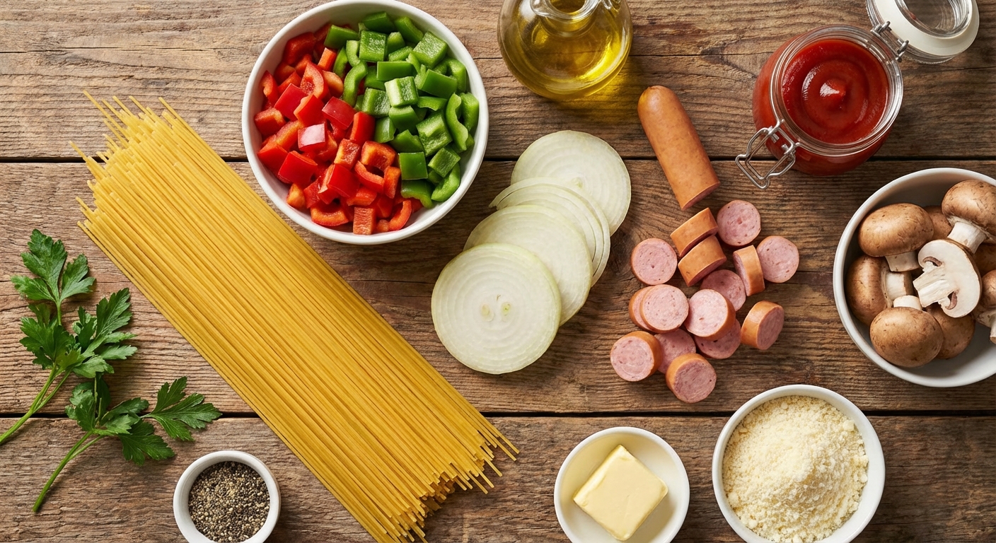 나폴리탄 재료 배치