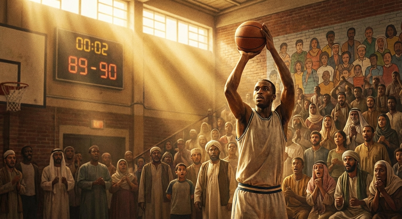 경기 막판 자유투를 던지는 클러치 상황