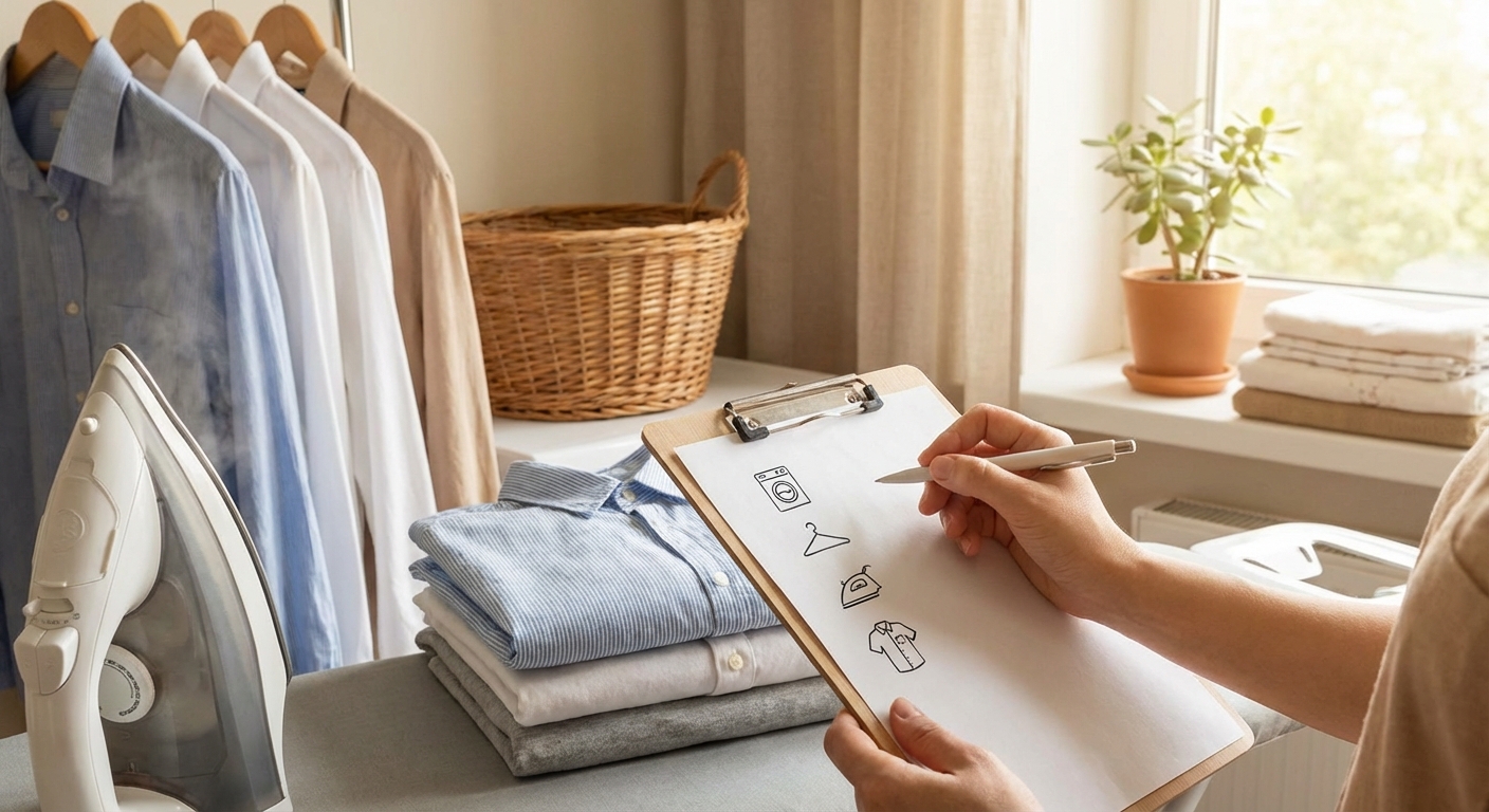 셔츠 관리 체크리스트