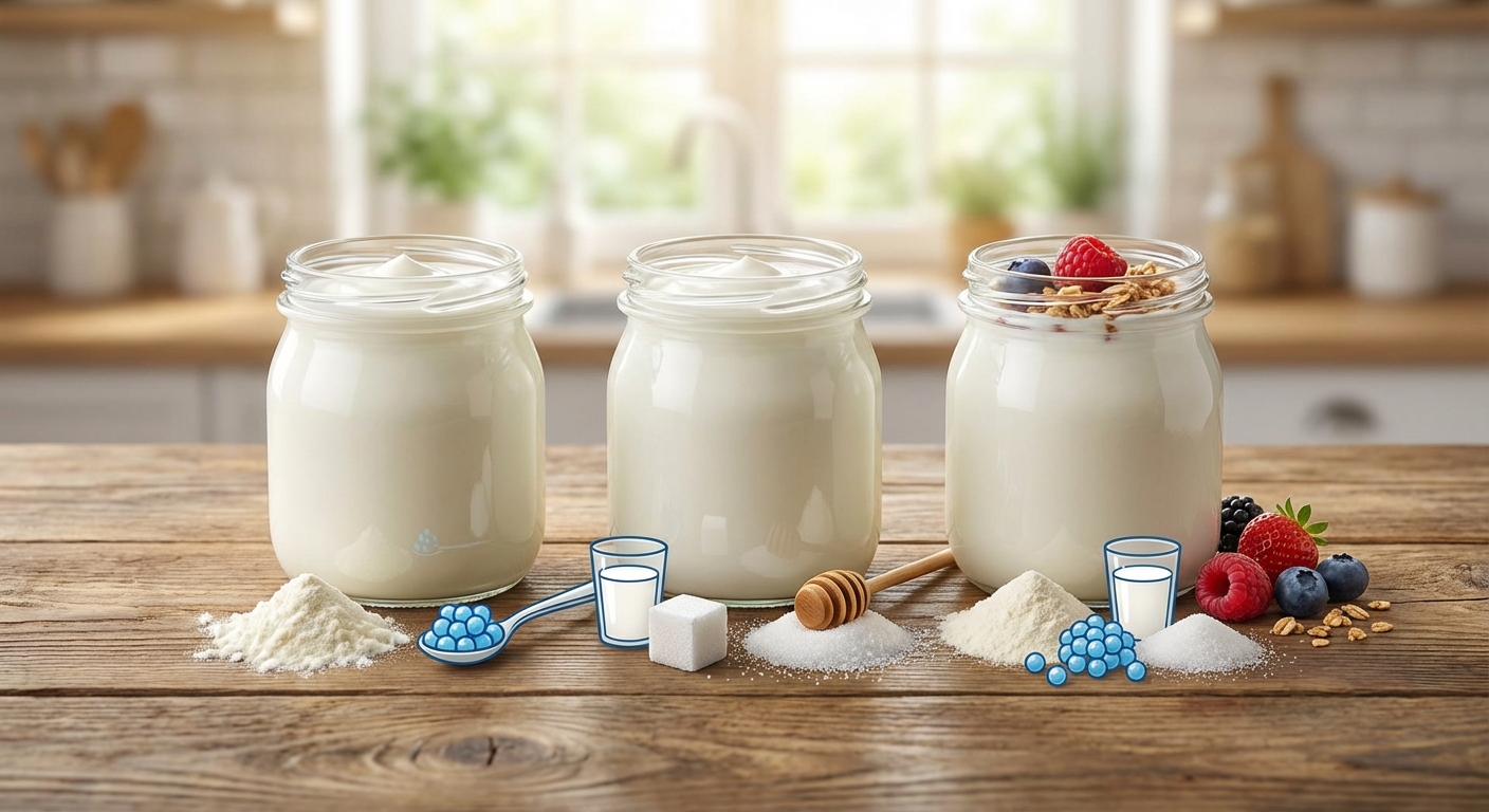 요구르트 영양 성분표 비교