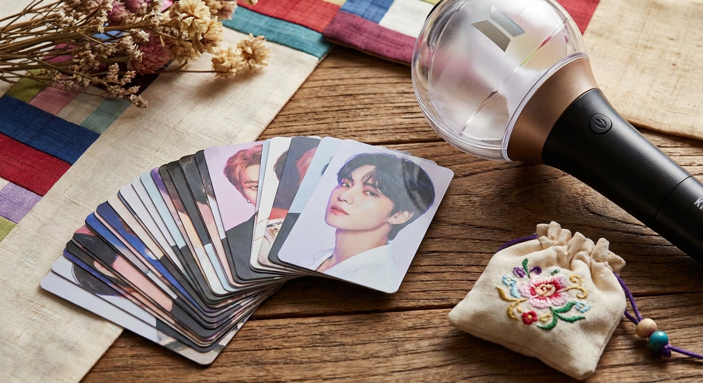 공식 굿즈나 포토카드 이미지