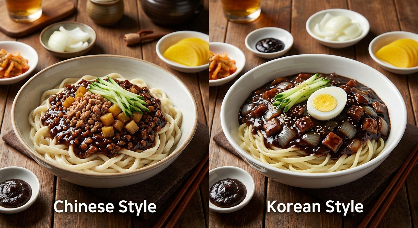 중국 짜장면은 우리가 아는 짜장면이 아니다