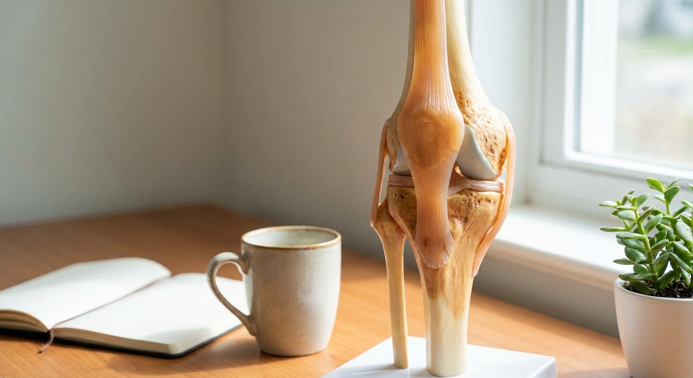 무릎 관절 구조 해부도