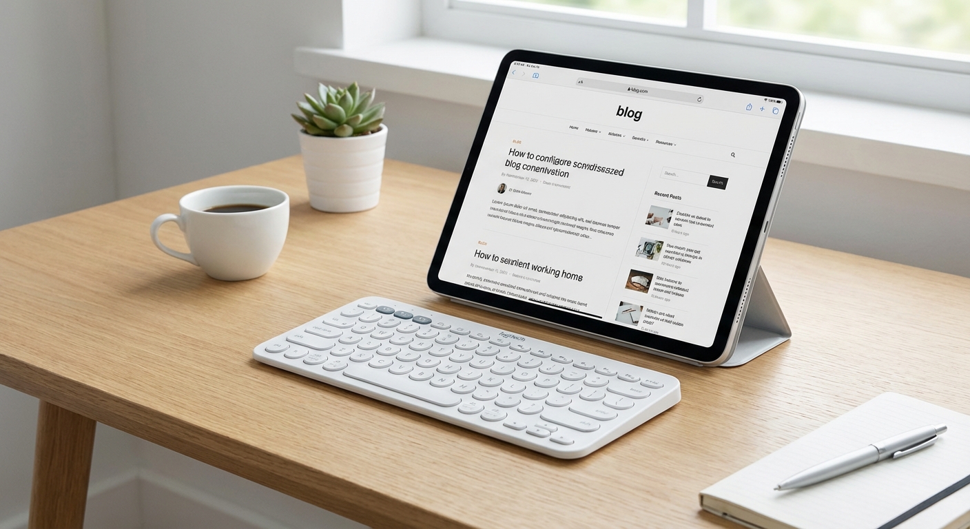 로지텍 K380 키보드와 아이패드