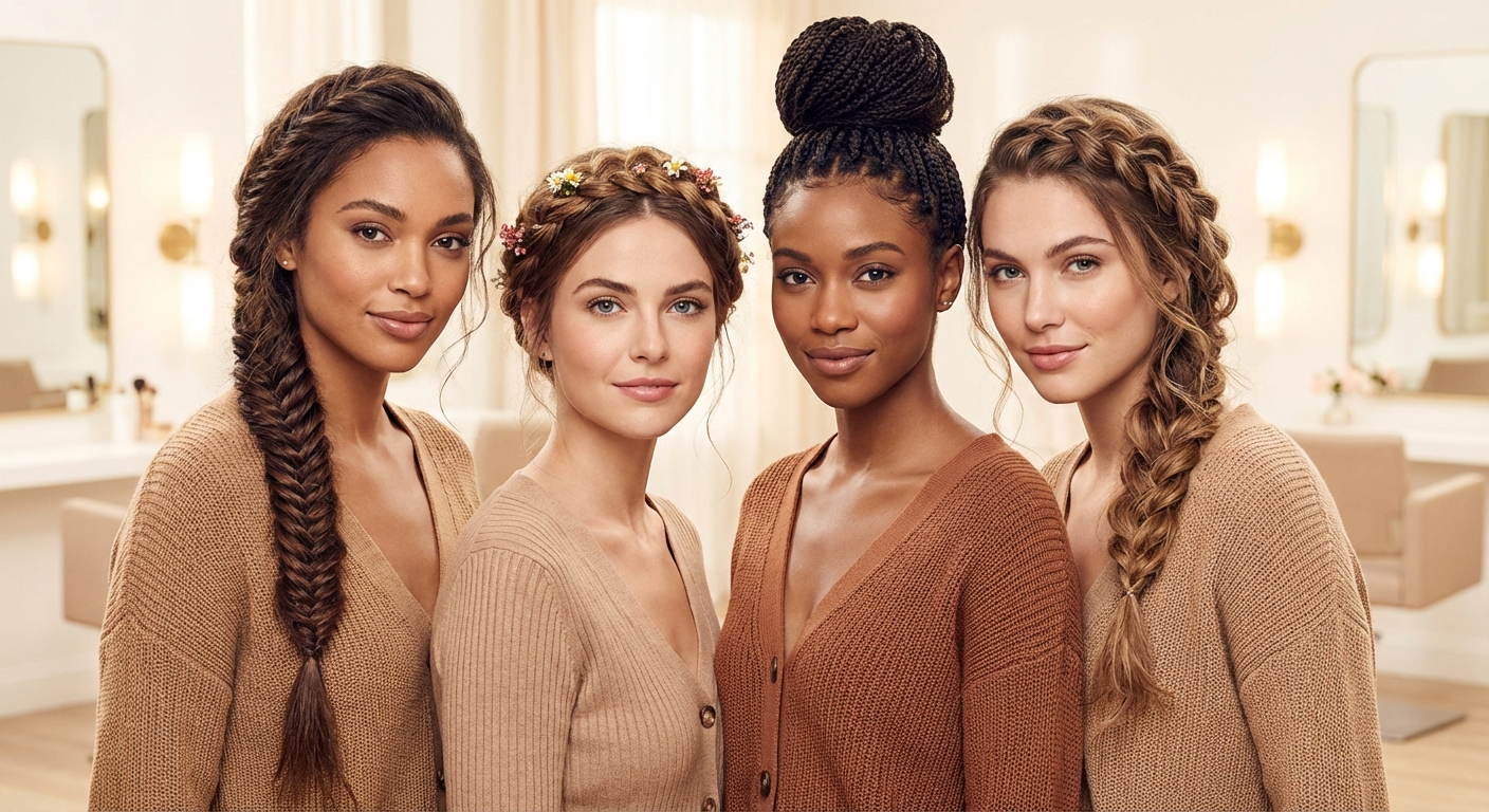 데일리부터 특별한 날까지, 땋은 머리 묶는 법 완벽 가이드