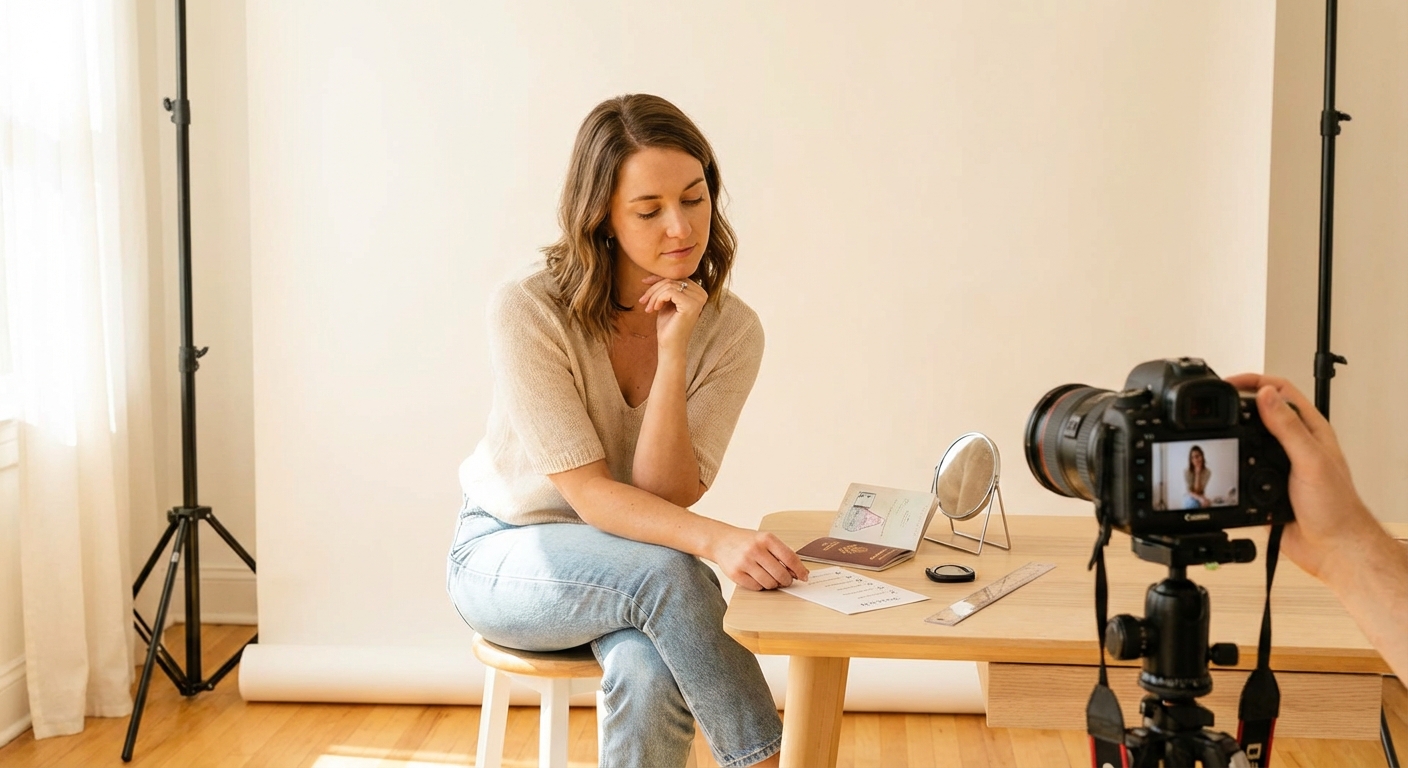 여권사진 촬영 시 주의사항 체크리스트