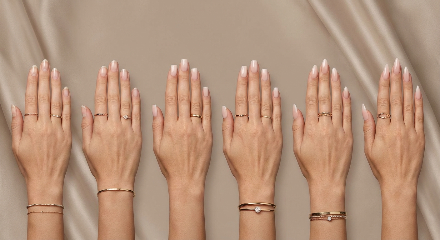 손톱 쉐입 완벽 가이드 – 내 손에 맞는 네일 모양 찾기