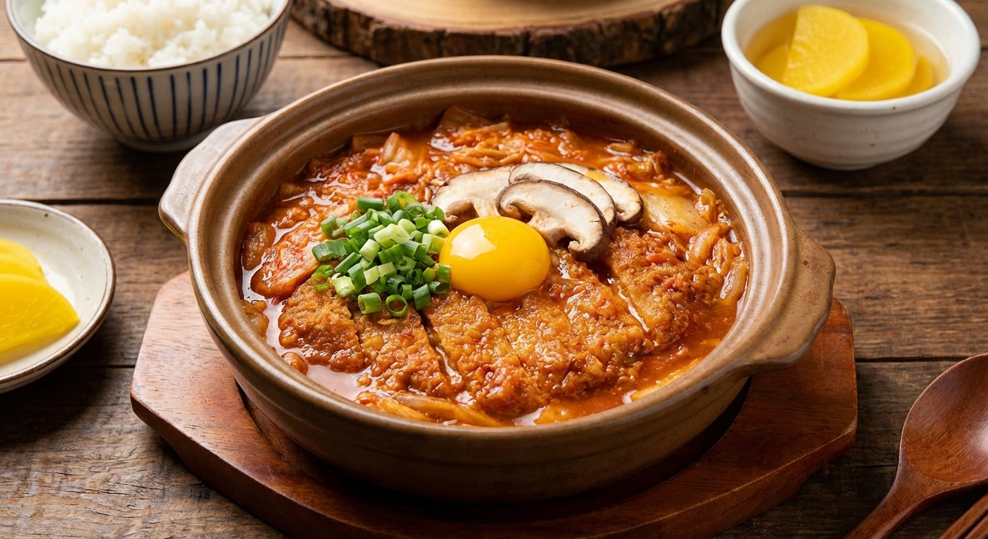 김치나베돈까스 만드는 법: 집에서 즐기는 일본식 김치 퓨전 요리