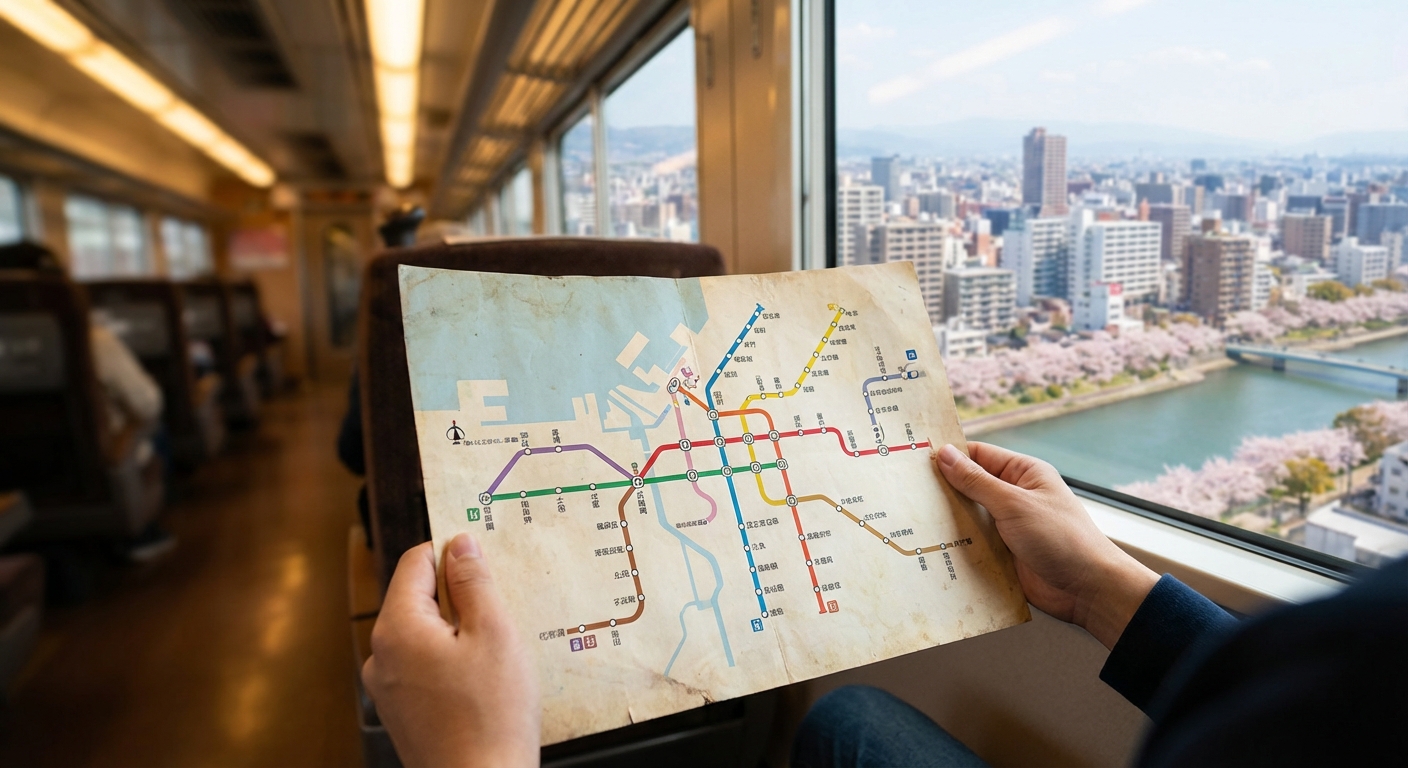 후쿠오카 지하철 노선도