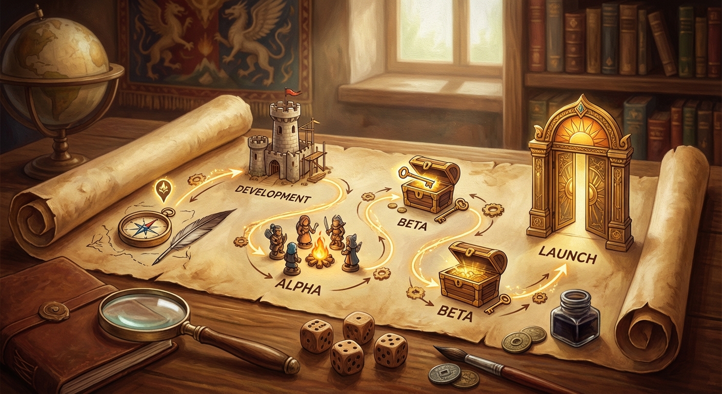 게임 로드맵 일정표