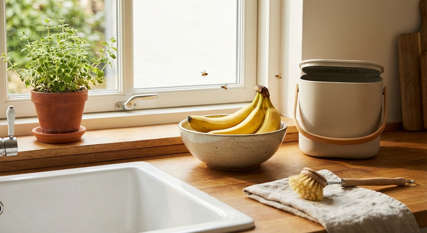 주방에서 매일 보던 초파리, 신문지와 계피가루로 해결