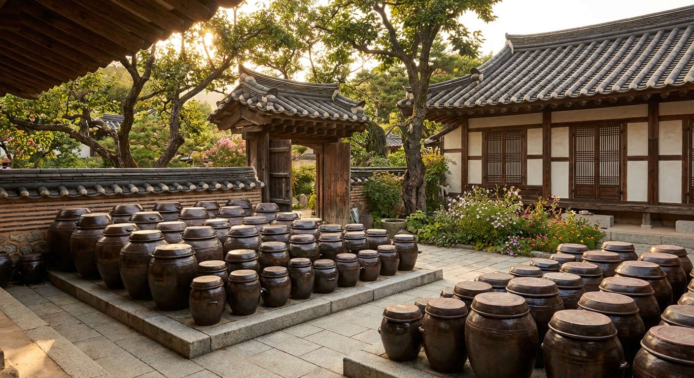 우리 집 뒷마당 장독대, 시간이 빚어낸 발효의 미학