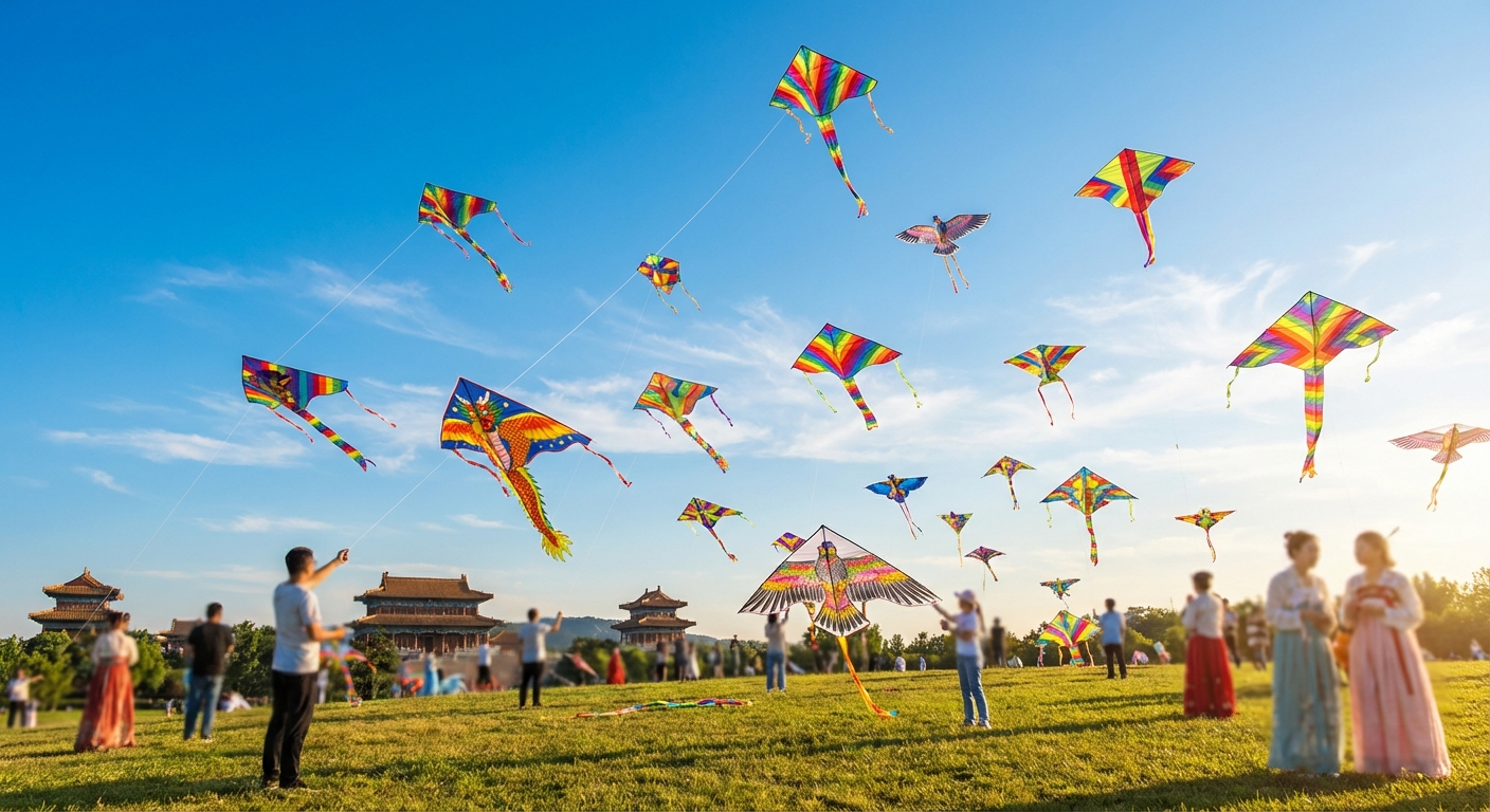 하늘로 오르는 설렘, 연날리기로 바람을 만나다