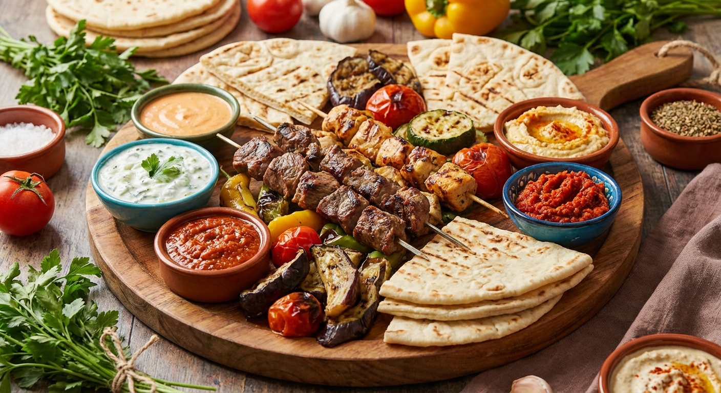 집에서 즐기는 케밥 레시피