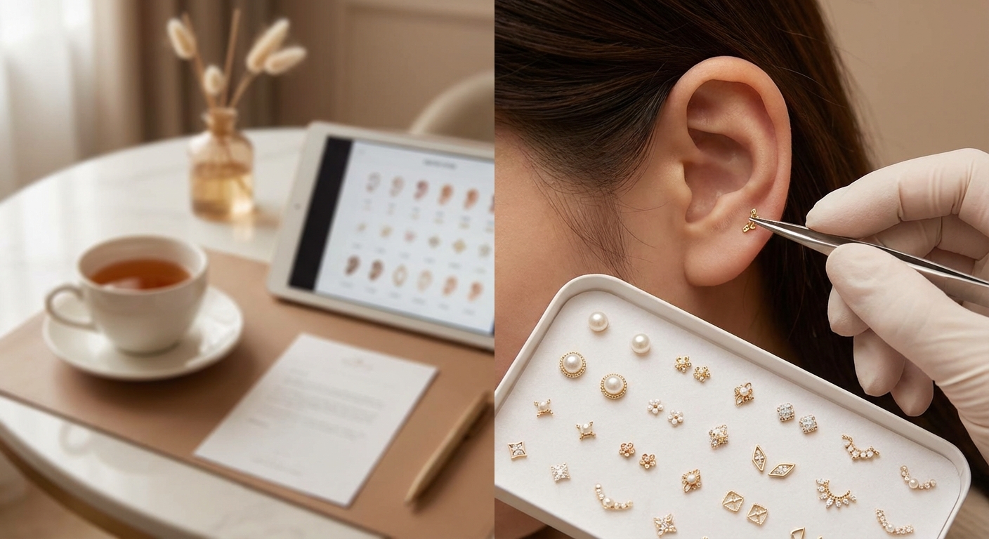 일본에서 온 귀꾸 스티커, MZ세대가 주목하는 피어싱 없는 귀 꾸미기 트렌드