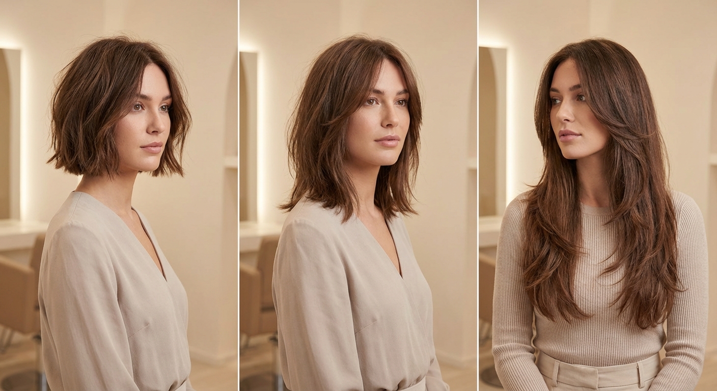 다양한 허쉬컷 스타일 예시 사진