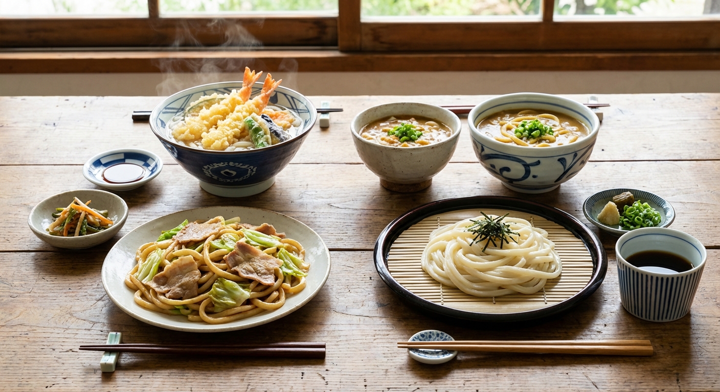 우동면 활용 요리, 집에서 즐기는 다채로운 변신 레시피