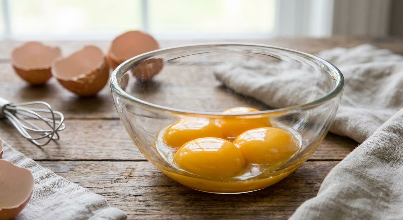 냉장고 속 달걀 노른자, 버리지 말고 황금 레시피로 재탄생시키기
