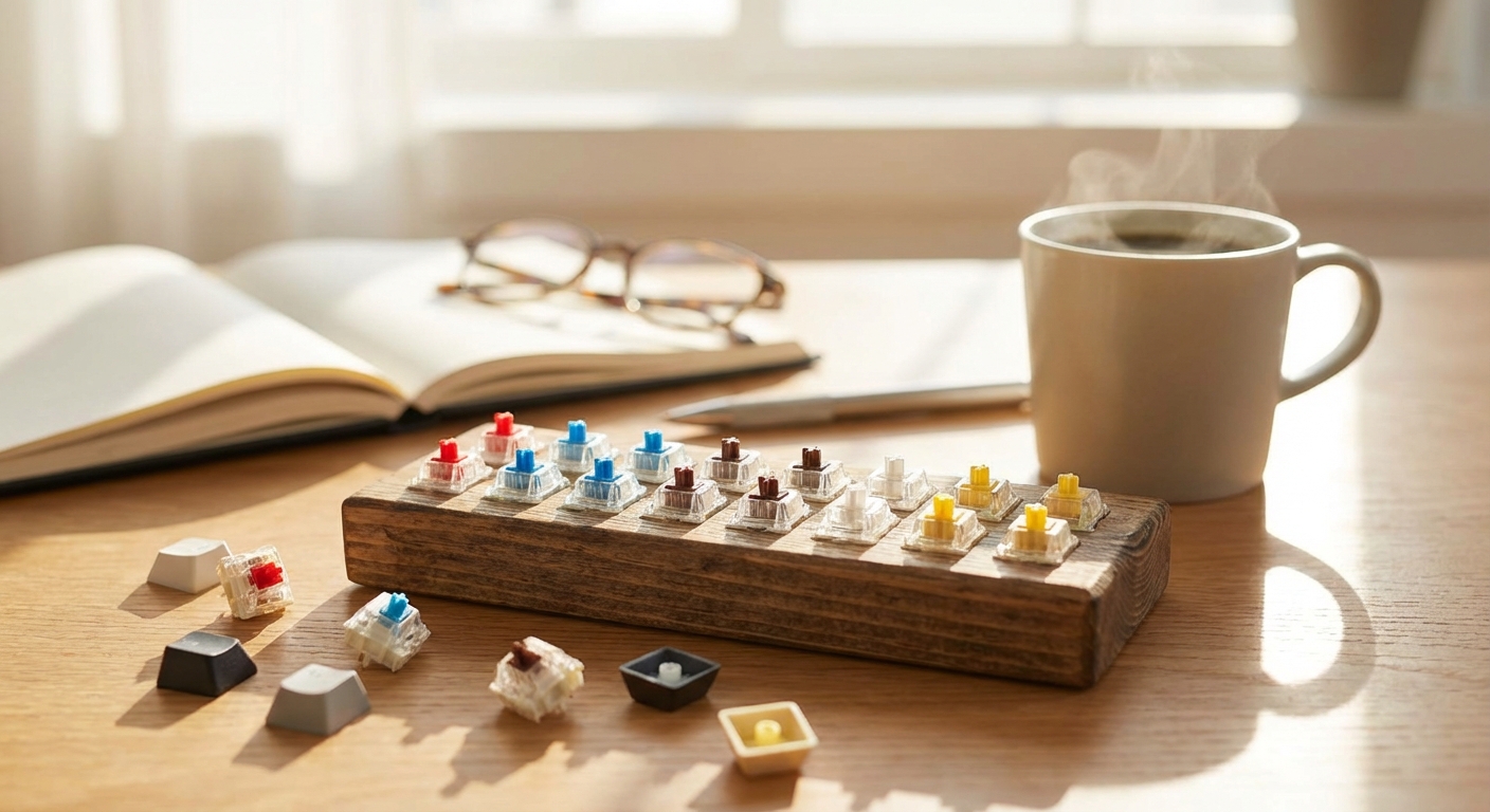 키보드 축 종류, 내 손끝이 편해지는 선택의 기준