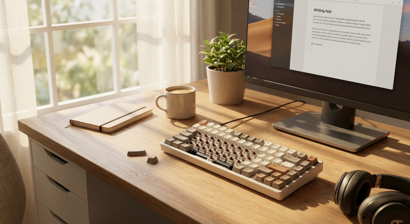 갈축 키보드와 작업 환경