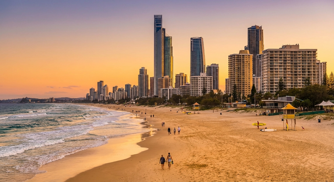 골드코스트 서퍼스 파라다이스 해변