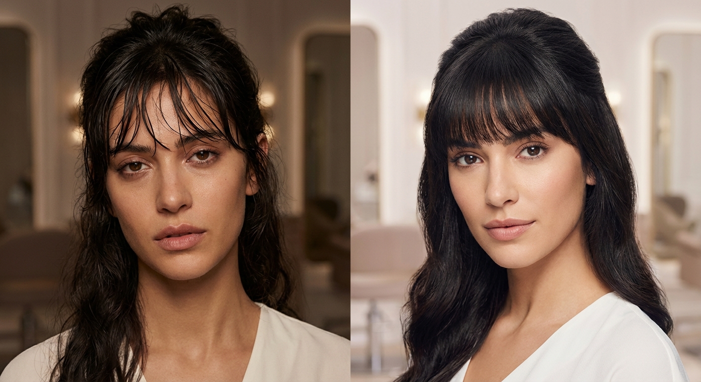 갑작스러운 앞머리 기름기, 간편하게 해결하는 2가지 방법