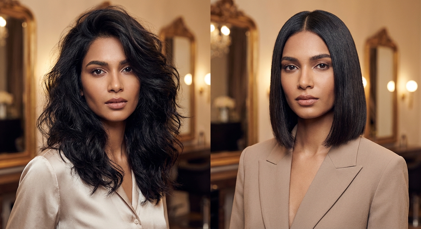 볼륨 없는 머리카락, 드라이 방향만 바꿔도 달라져요