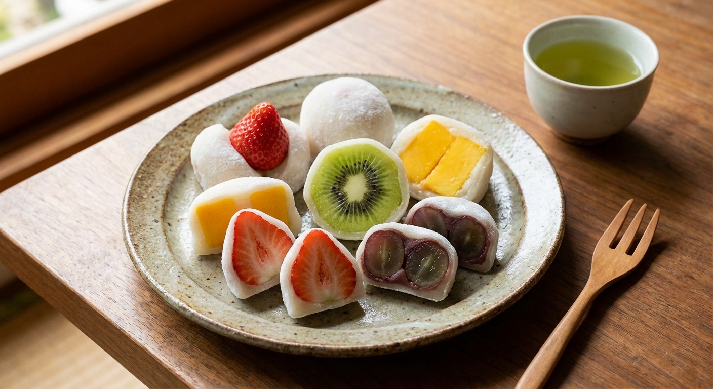 집에서 만드는 과일모찌 레시피, 쫀득함의 끝판왕