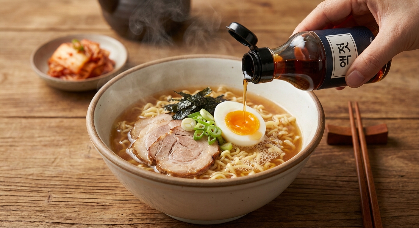 라면에 액젓을 넣으면 맛있을까? 감칠맛 업그레이드의 비밀