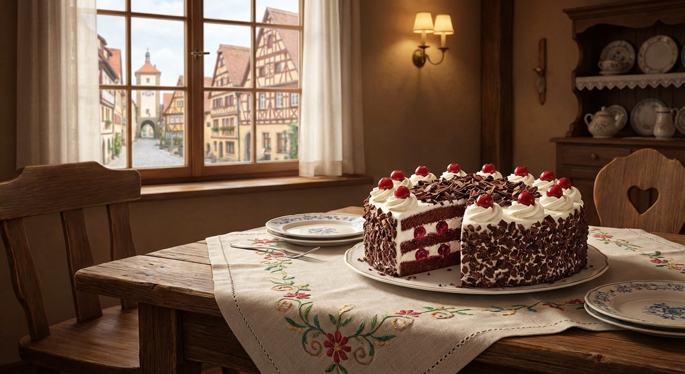 독일 전통 생일 케이크