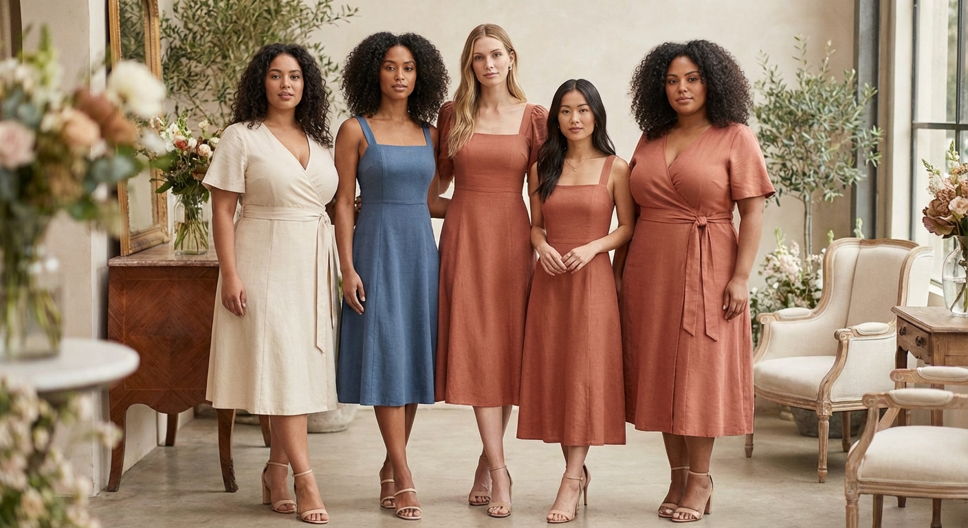 체형별 원피스 코디, 나에게 딱 맞는 스타일 찾기