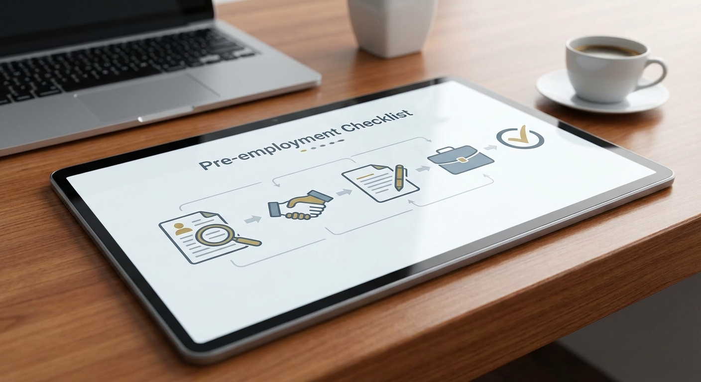 취업 전 체크리스트 인포그래픽