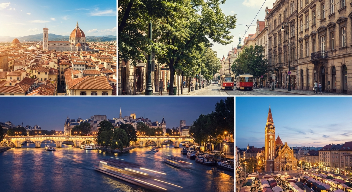 도시가 아름다운 나라 탑3, 유럽의 건축미와 아시아의 야경 속으로