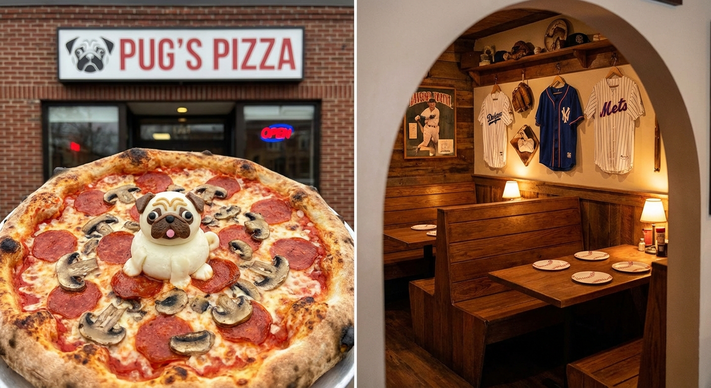 신논현역 피자 맛집 퍼그 피자, 쫀득한 도우와 야구 감성이 만난 힙한 맛집
