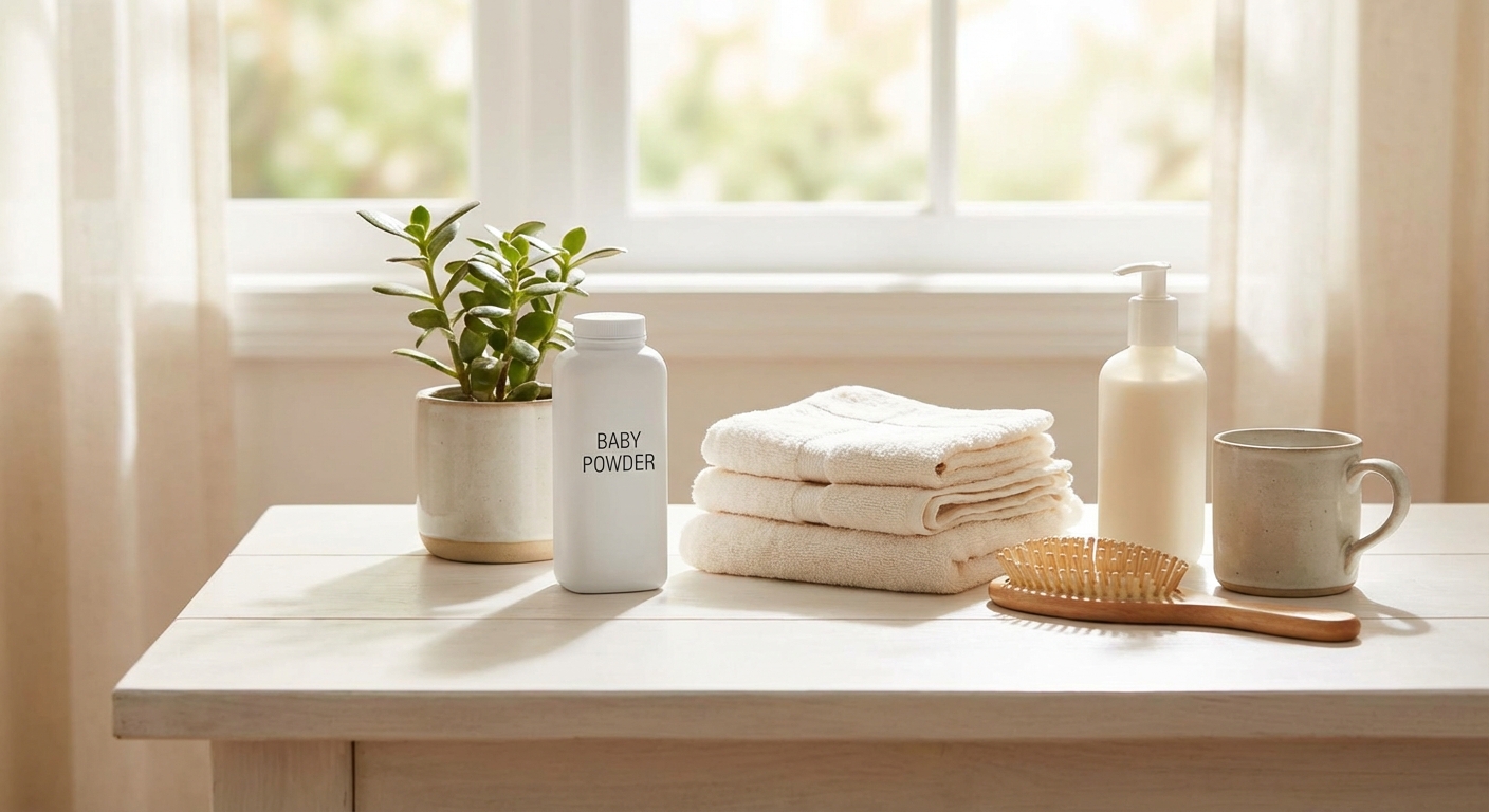 베이비 파우더, 아기만 쓰기엔 아까운 생활 만능템
