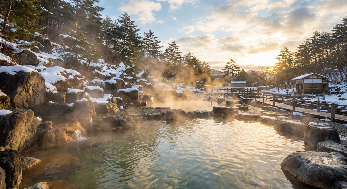 온천, 그곳에서 만나는 따뜻한 치유의 시간