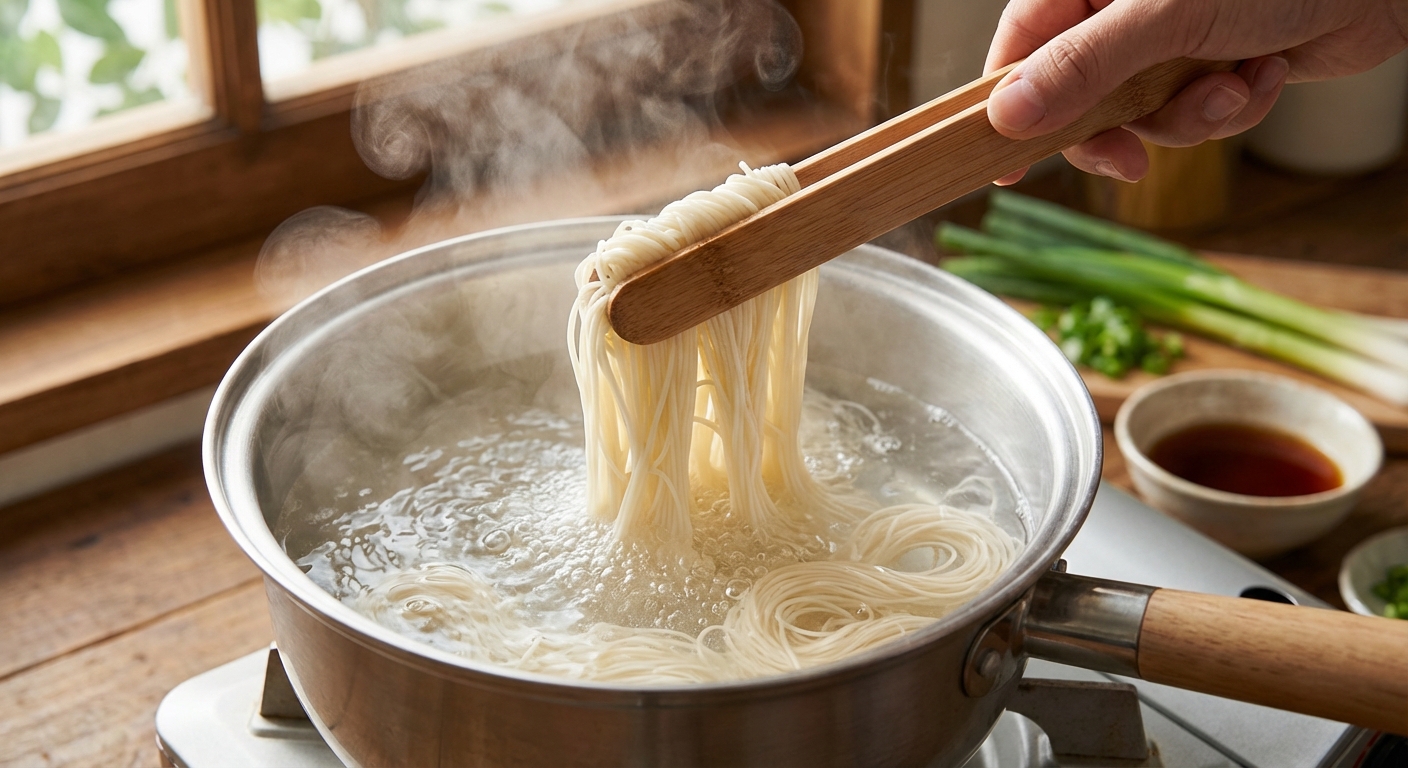 소면 탱탱하게 삶는 법, 이것만 기억하면 실패 없어요