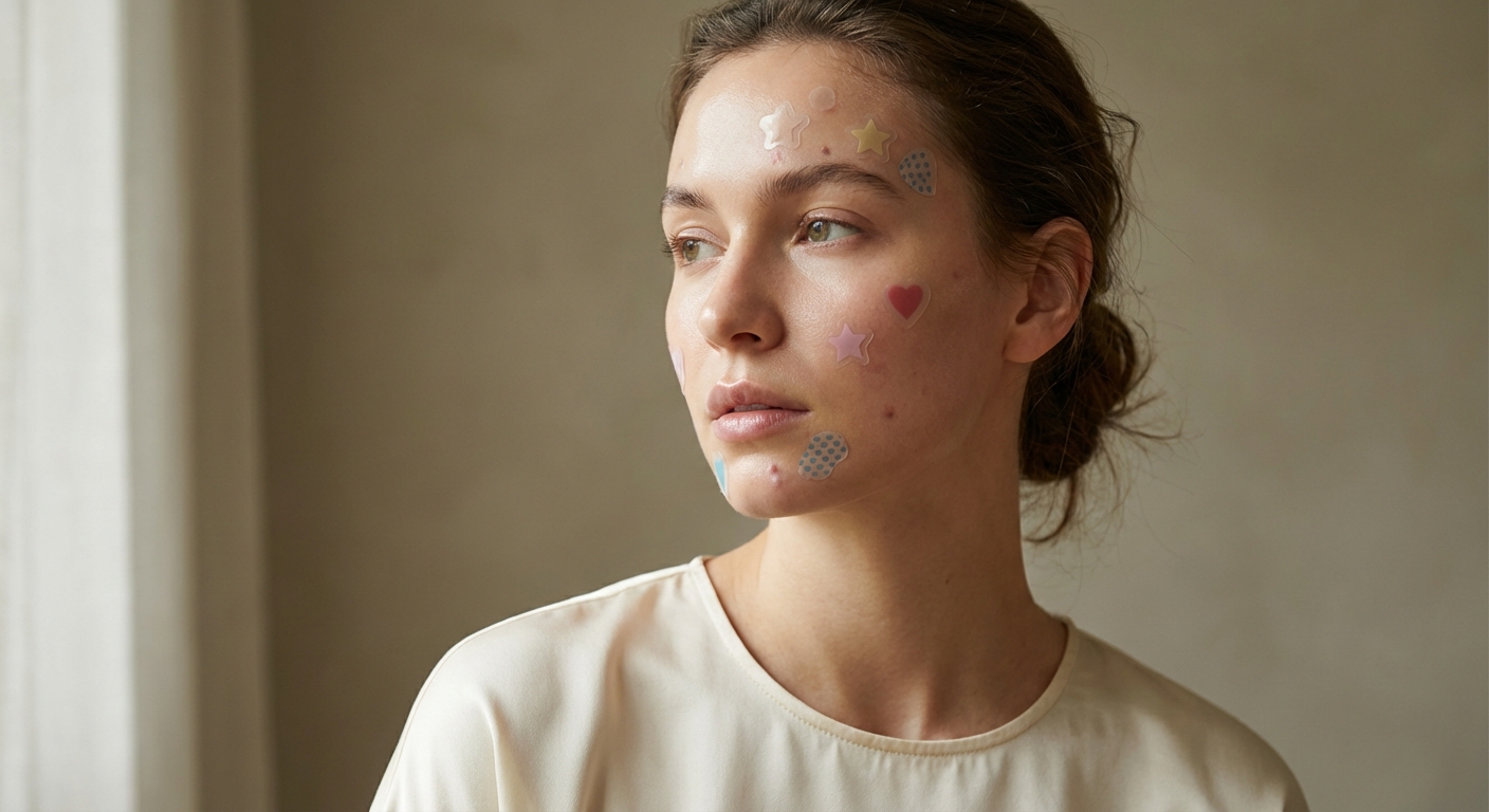 여드름 패치로 얼굴 꾸미기, 트러블 케어를 넘어 패션 아이템으로