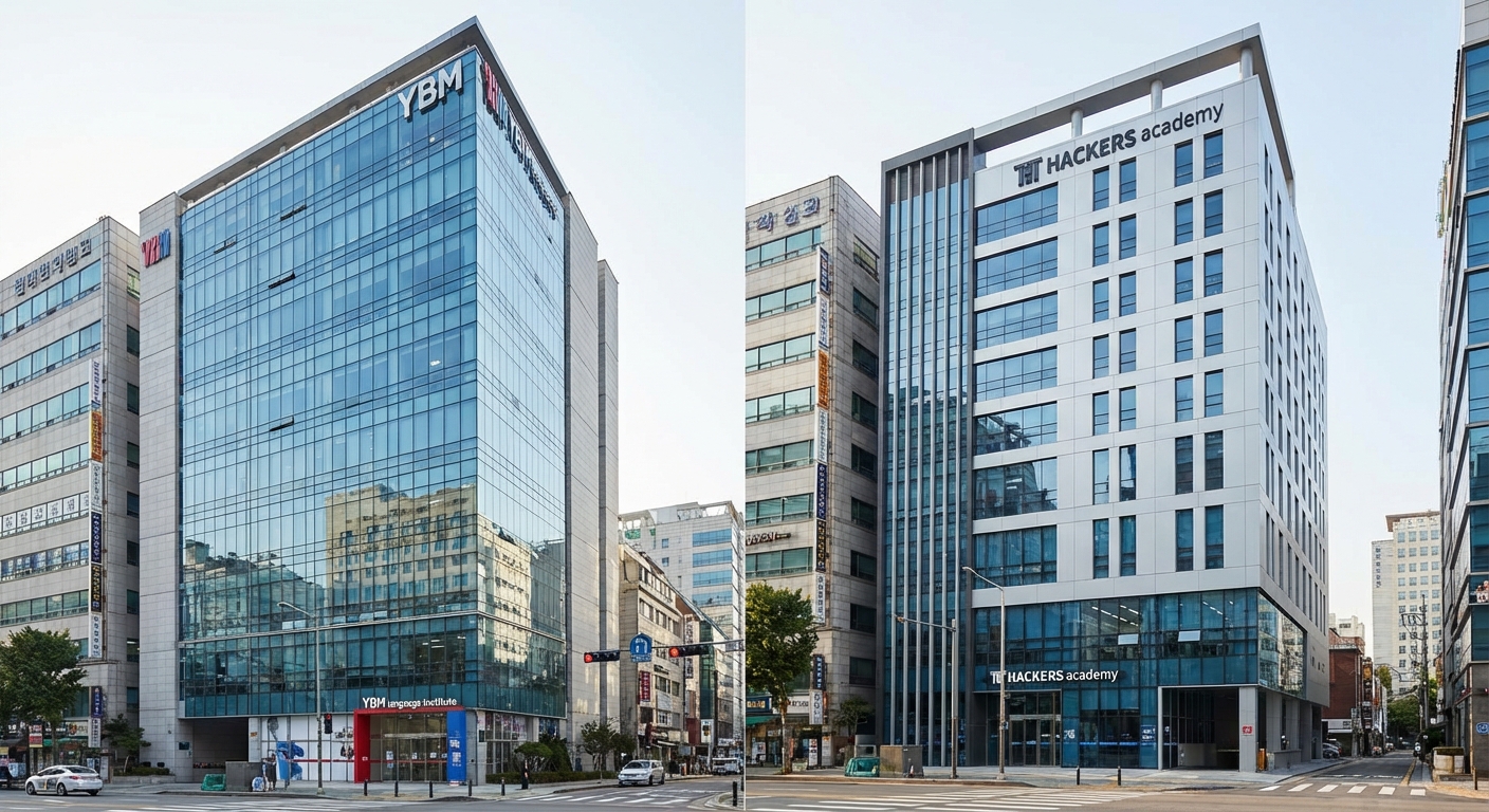 토익 학원 YBM vs 해커스, 직장인의 6개월 루틴 비교기