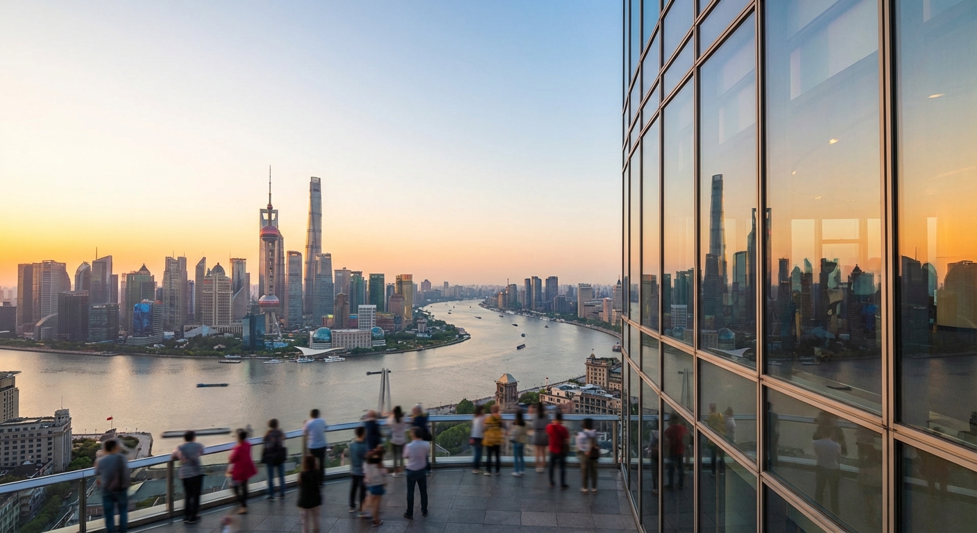 루자쭈이 상하이타워 전망